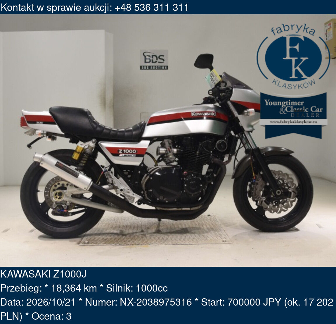 KAWASAKI Z1000J  - zdjęcie 2