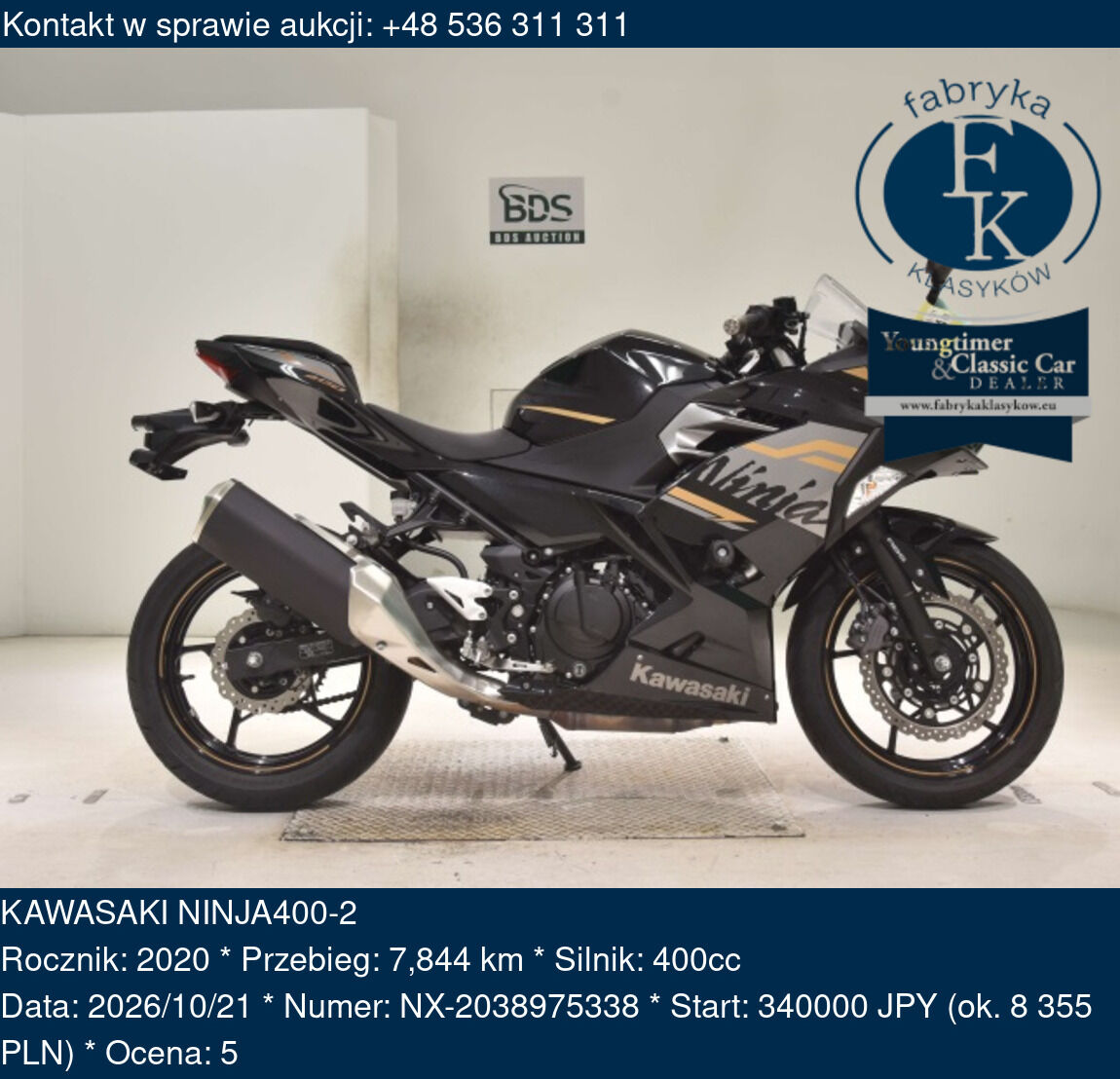 KAWASAKI NINJA400-2 2020 - zdjęcie 2