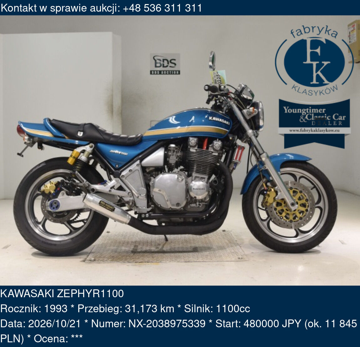KAWASAKI ZEPHYR1100 1993 - zdjęcie 2