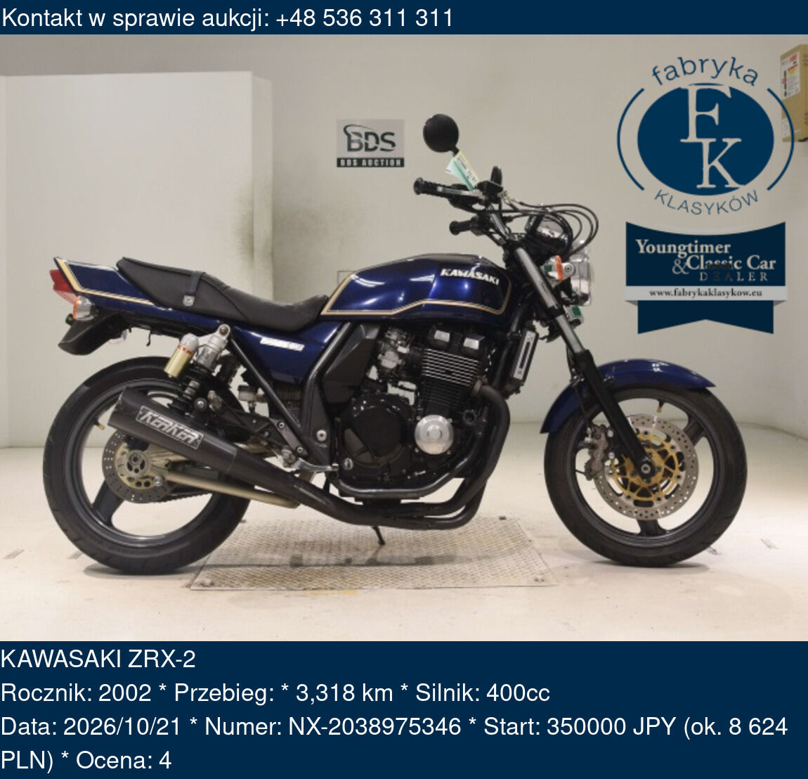 KAWASAKI ZRX-2 2002 - zdjęcie 2