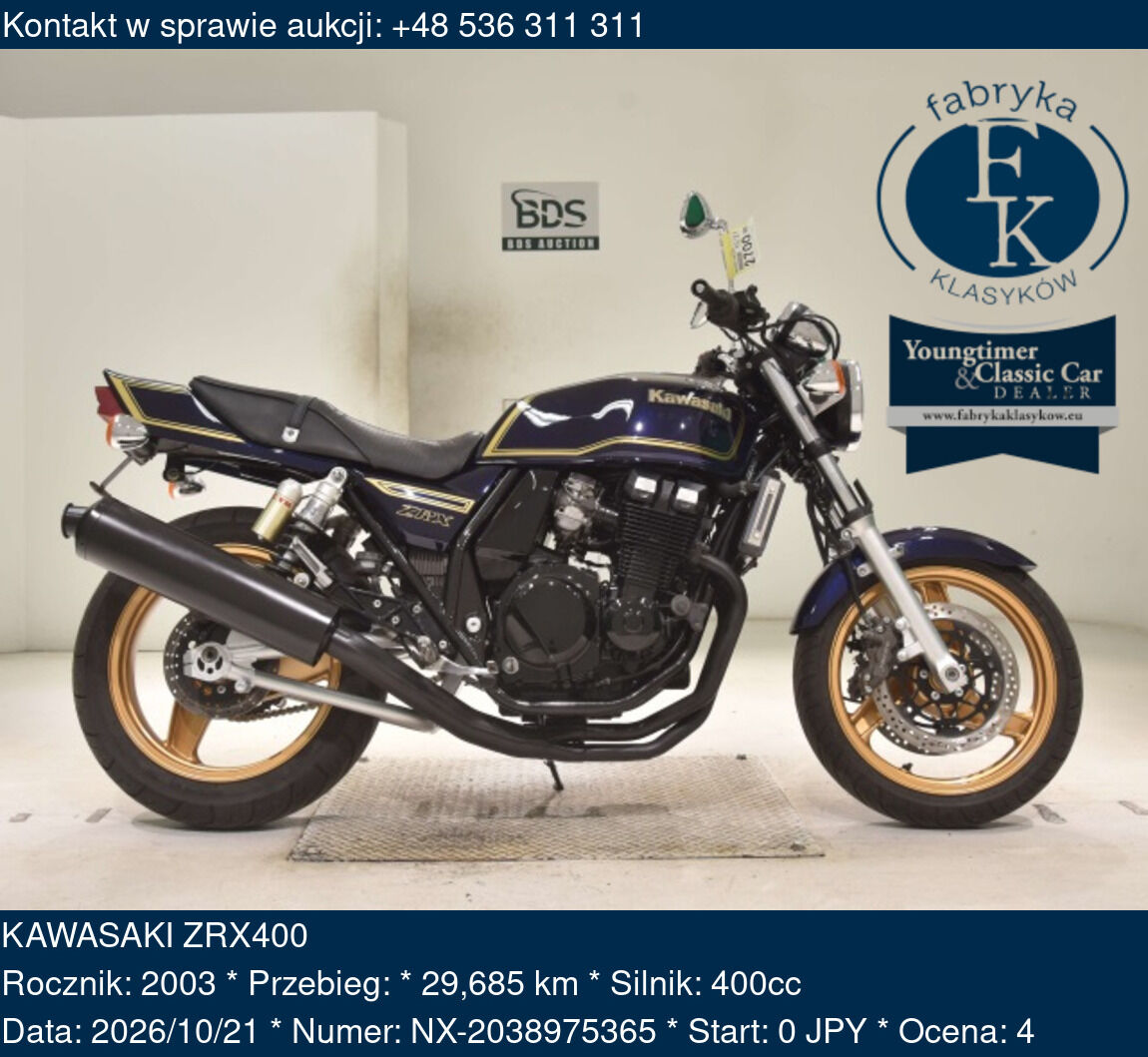 KAWASAKI ZRX400 2003 - zdjęcie 2