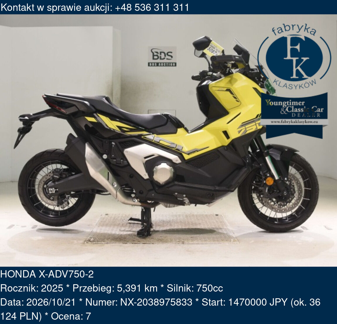 HONDA X-ADV750-2 2025 - zdjęcie 2