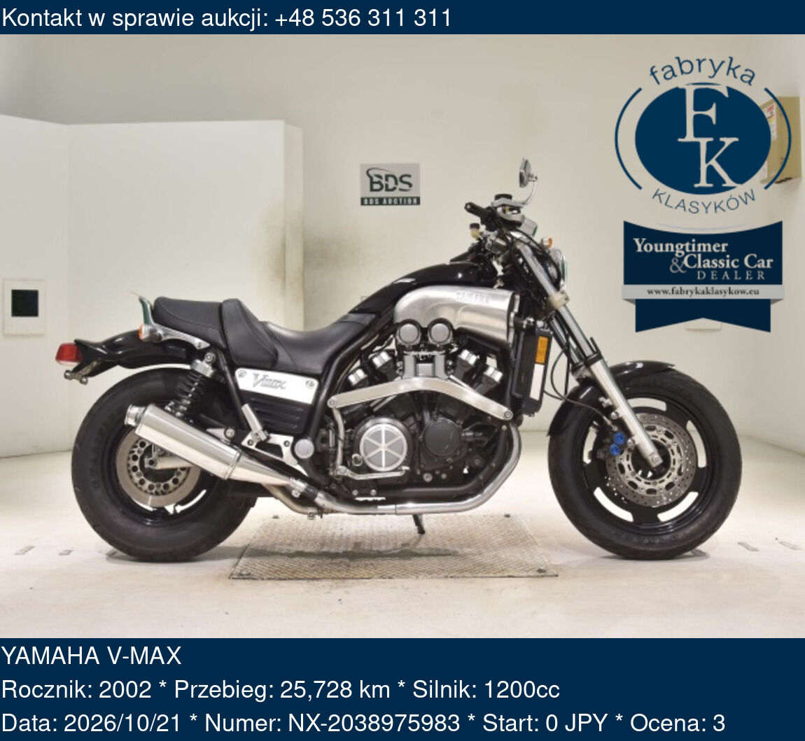 YAMAHA V-MAX 2002 - zdjęcie 2