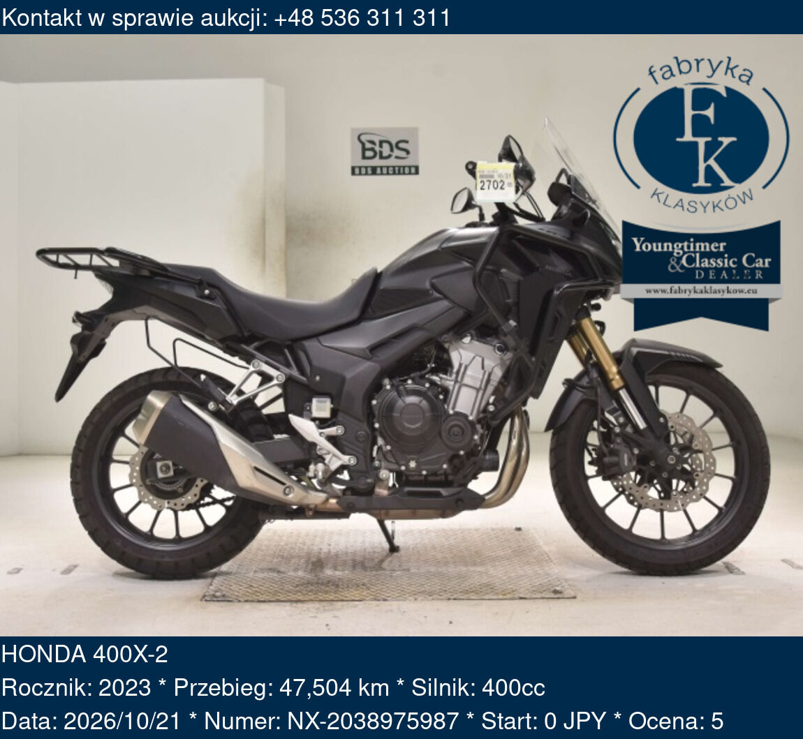 HONDA 400X-2 2023 - zdjęcie 2