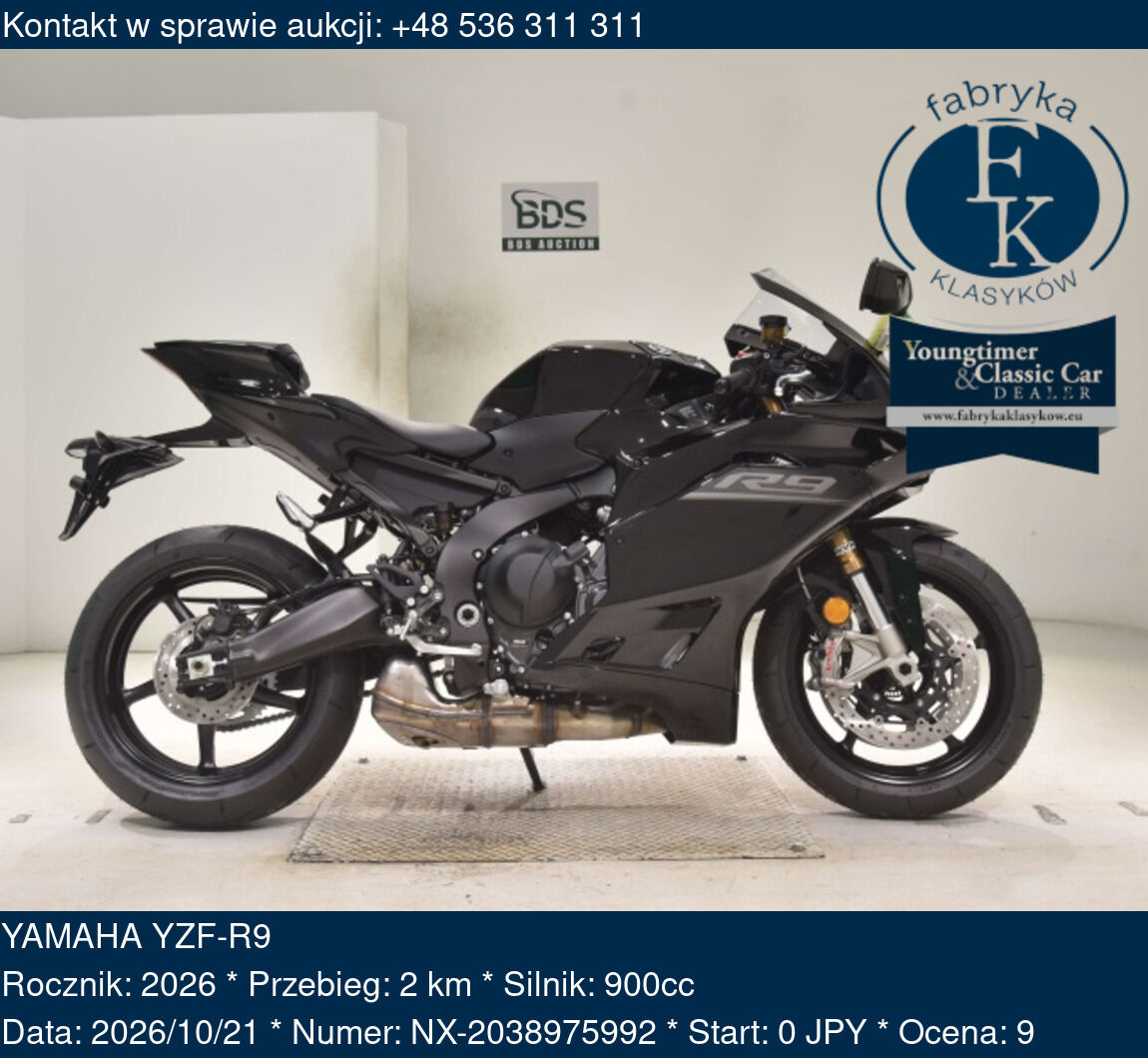 YAMAHA YZF-R9 2026 - zdjęcie 2