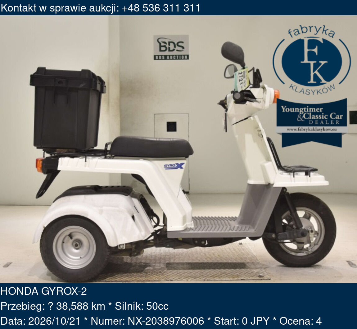 HONDA GYROX-2  - zdjęcie 2