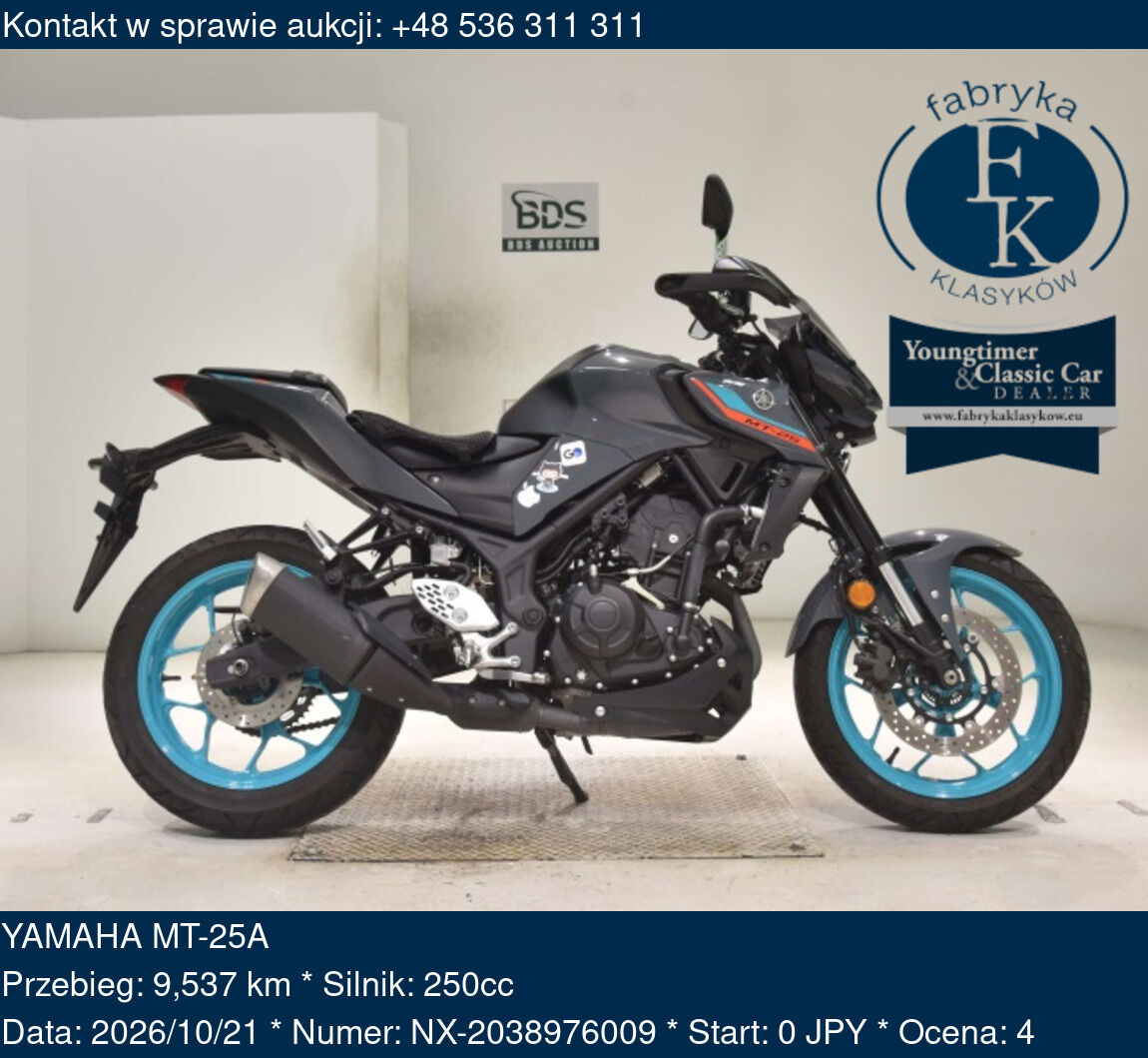 YAMAHA MT-25A  - zdjęcie 2