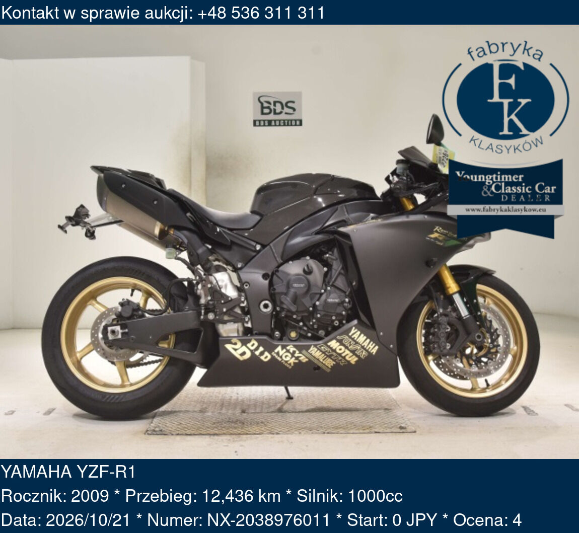 YAMAHA YZF-R1 2009 - zdjęcie 2