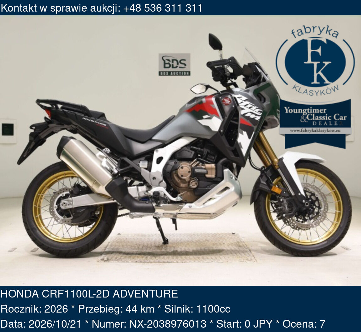 HONDA CRF1100L-2D ADVENTURE 2026 - zdjęcie 2