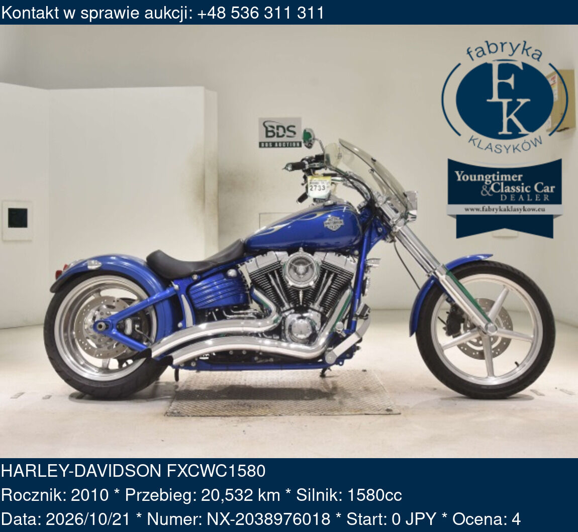 HARLEY-DAVIDSON FXCWC1580 2010 - zdjęcie 2