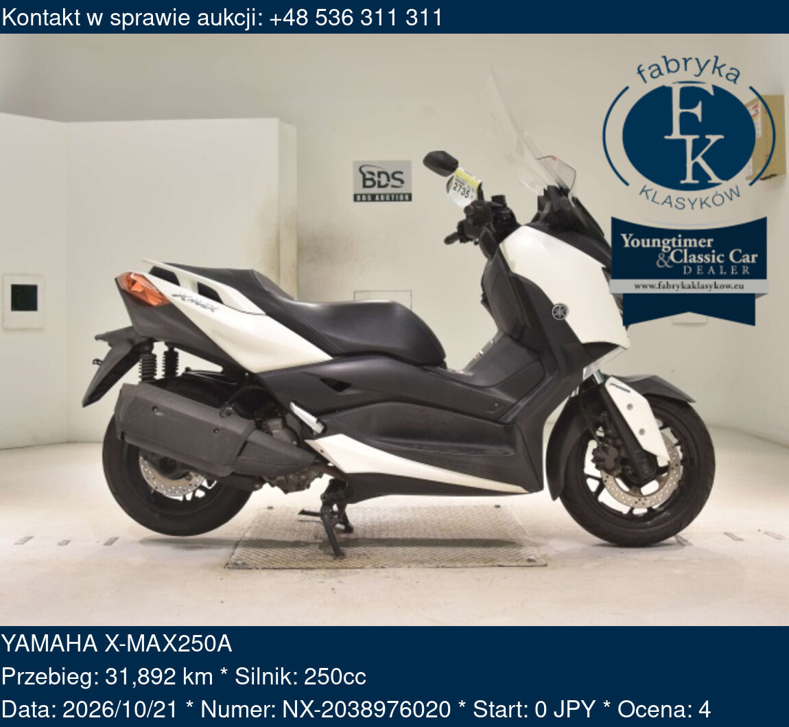YAMAHA X-MAX250A  - zdjęcie 2