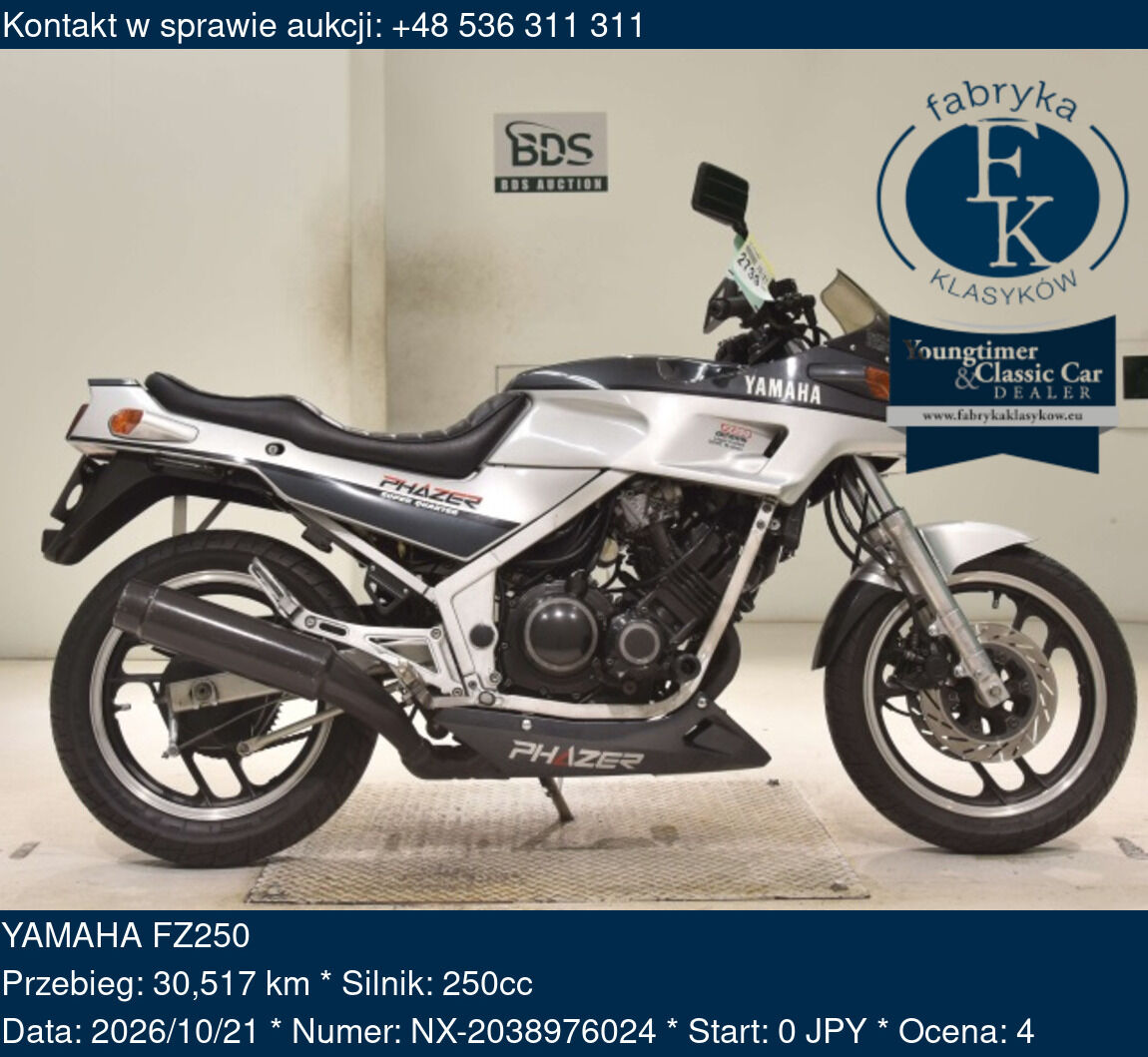 YAMAHA FZ250  - zdjęcie 2