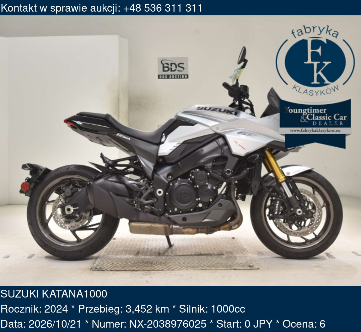 SUZUKI KATANA1000 2024 - zdjęcie 2