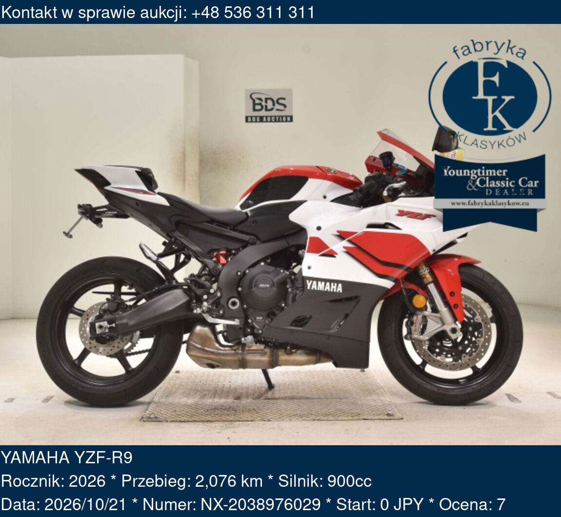 YAMAHA YZF-R9 2026 - zdjęcie 2