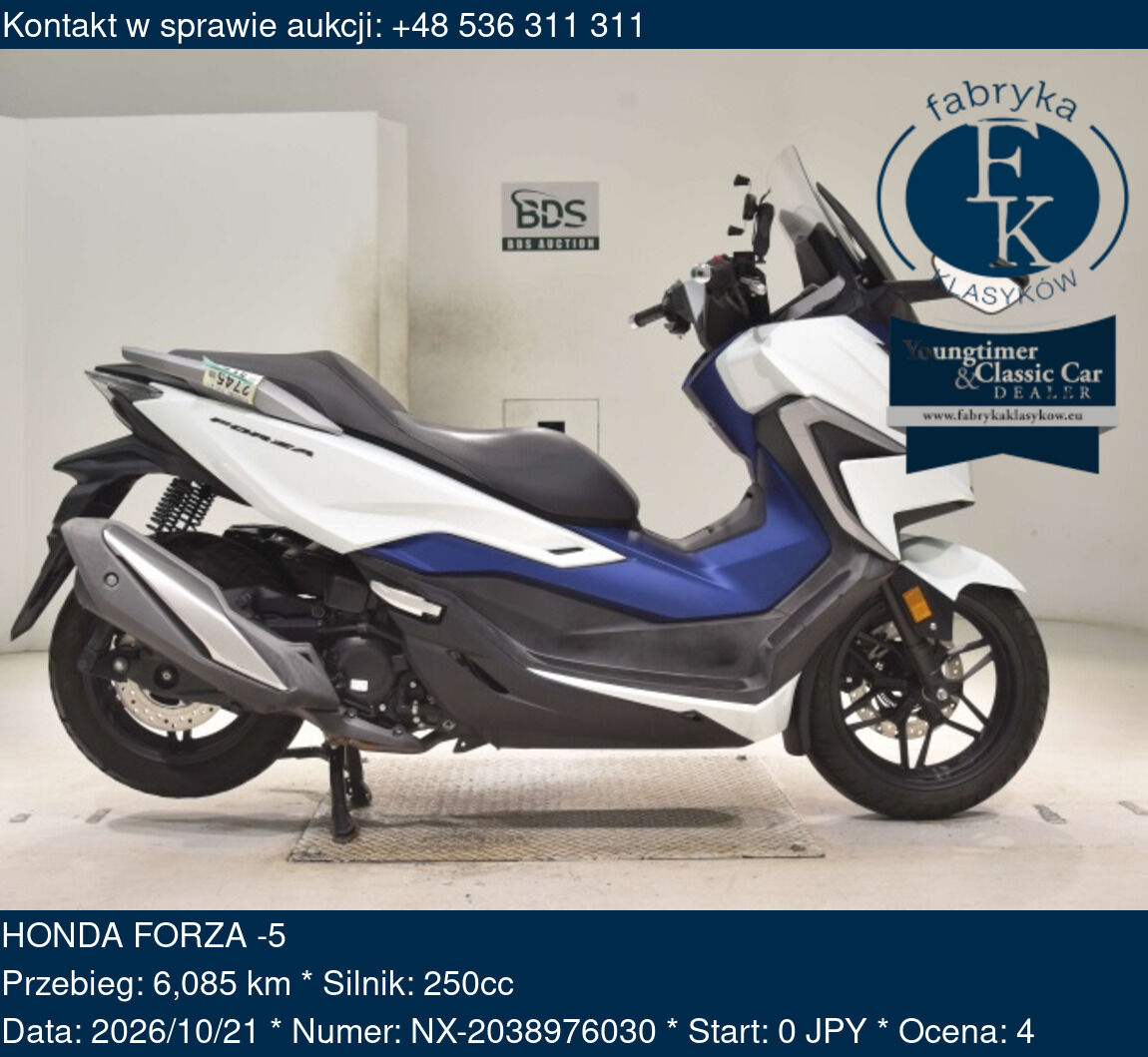 HONDA FORZA -5  - zdjęcie 2