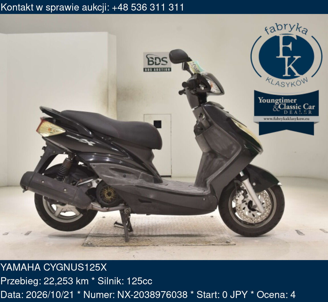 YAMAHA CYGNUS125X  - zdjęcie 2