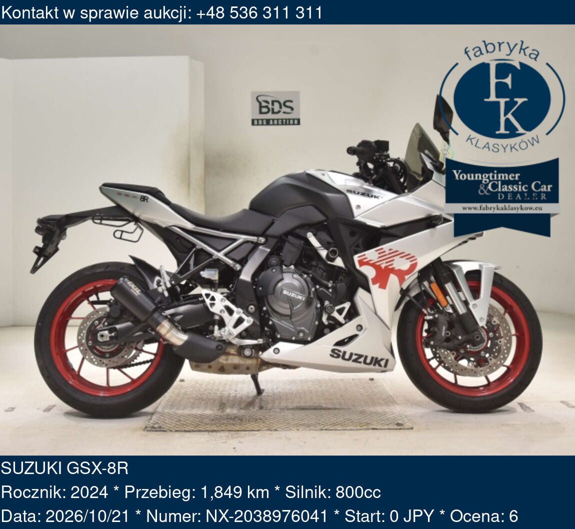 SUZUKI GSX-8R 2024 - zdjęcie 2