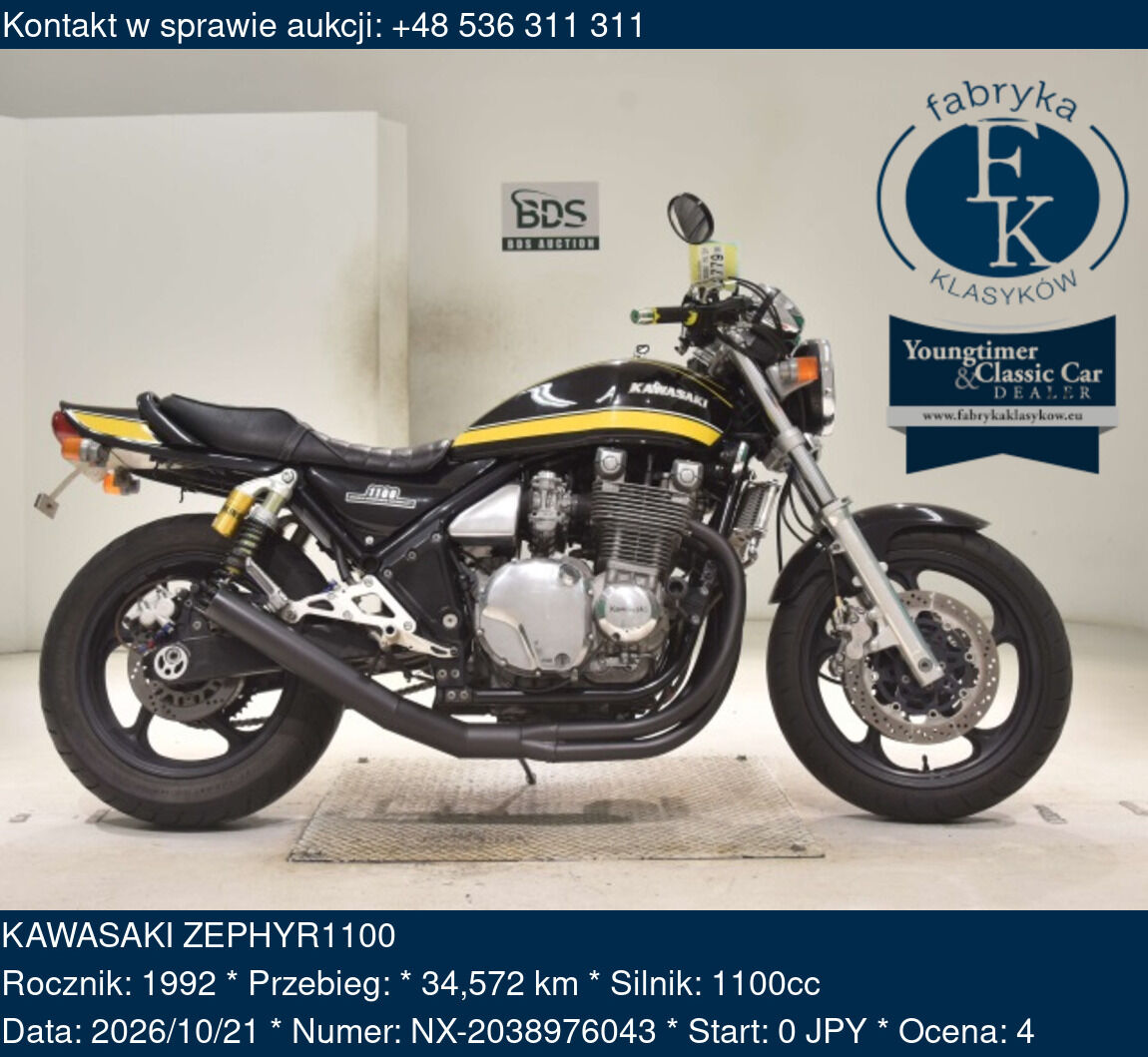 KAWASAKI ZEPHYR1100 1992 - zdjęcie 2