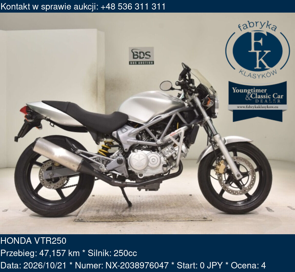 HONDA VTR250  - zdjęcie 2