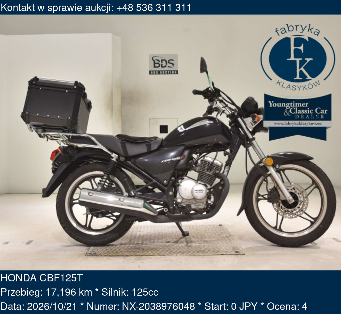 HONDA CBF125T  - zdjęcie 2