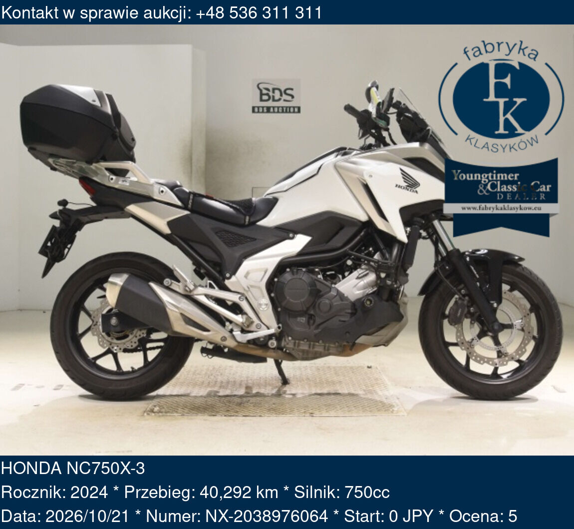 HONDA NC750X-3 2024 - zdjęcie 2