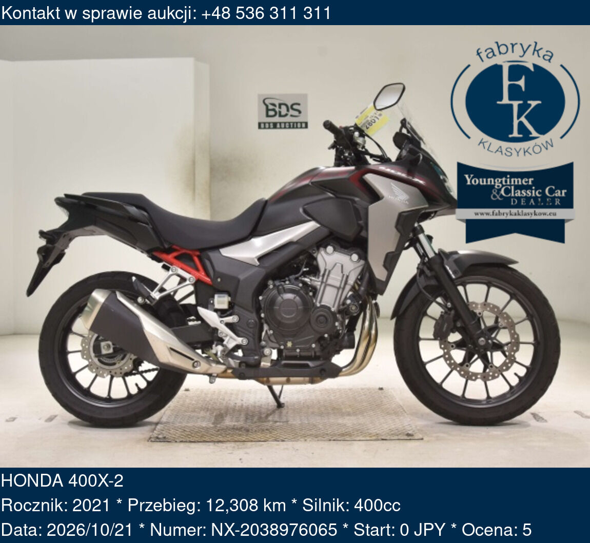 HONDA 400X-2 2021 - zdjęcie 2