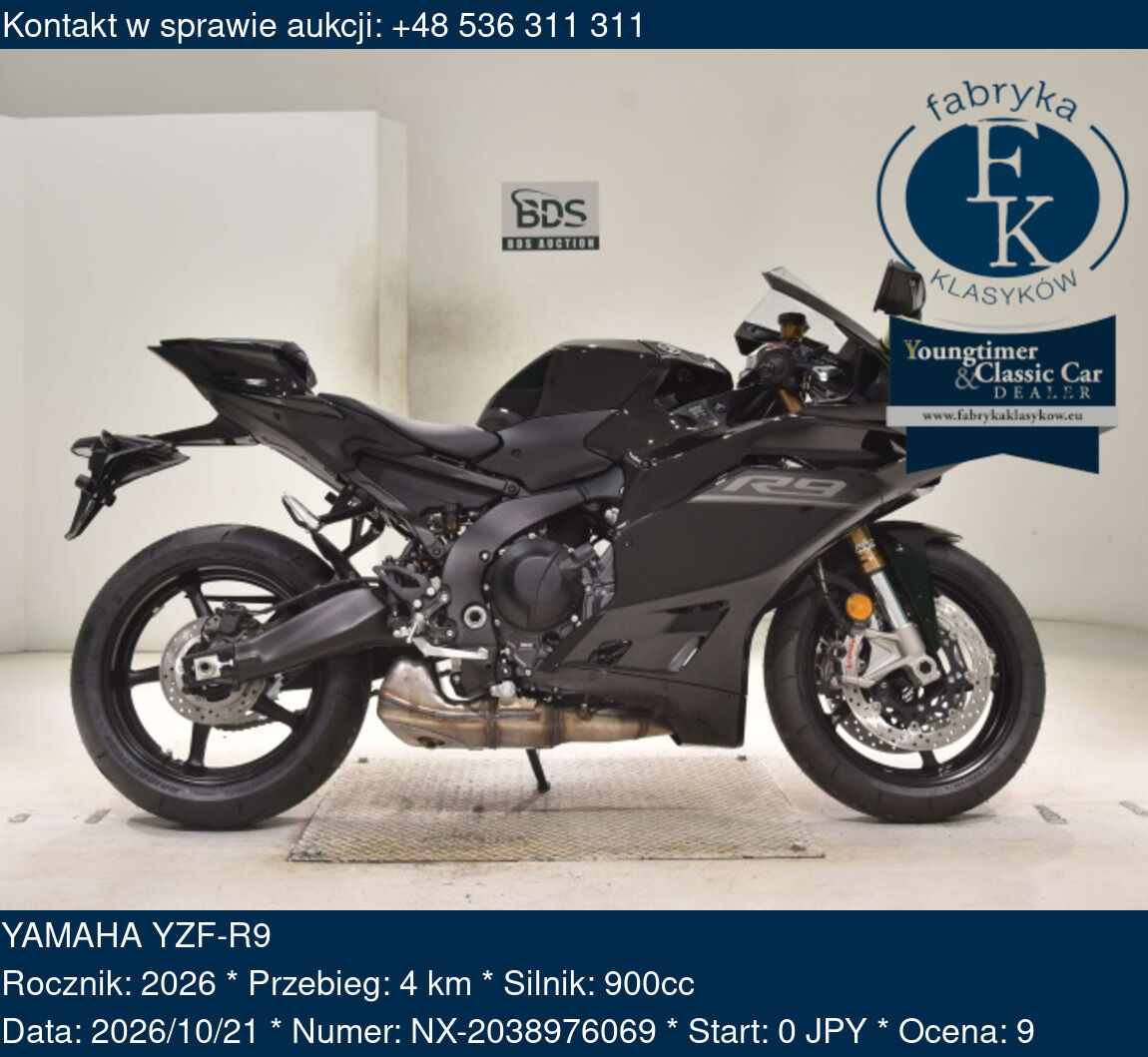 YAMAHA YZF-R9 2026 - zdjęcie 2