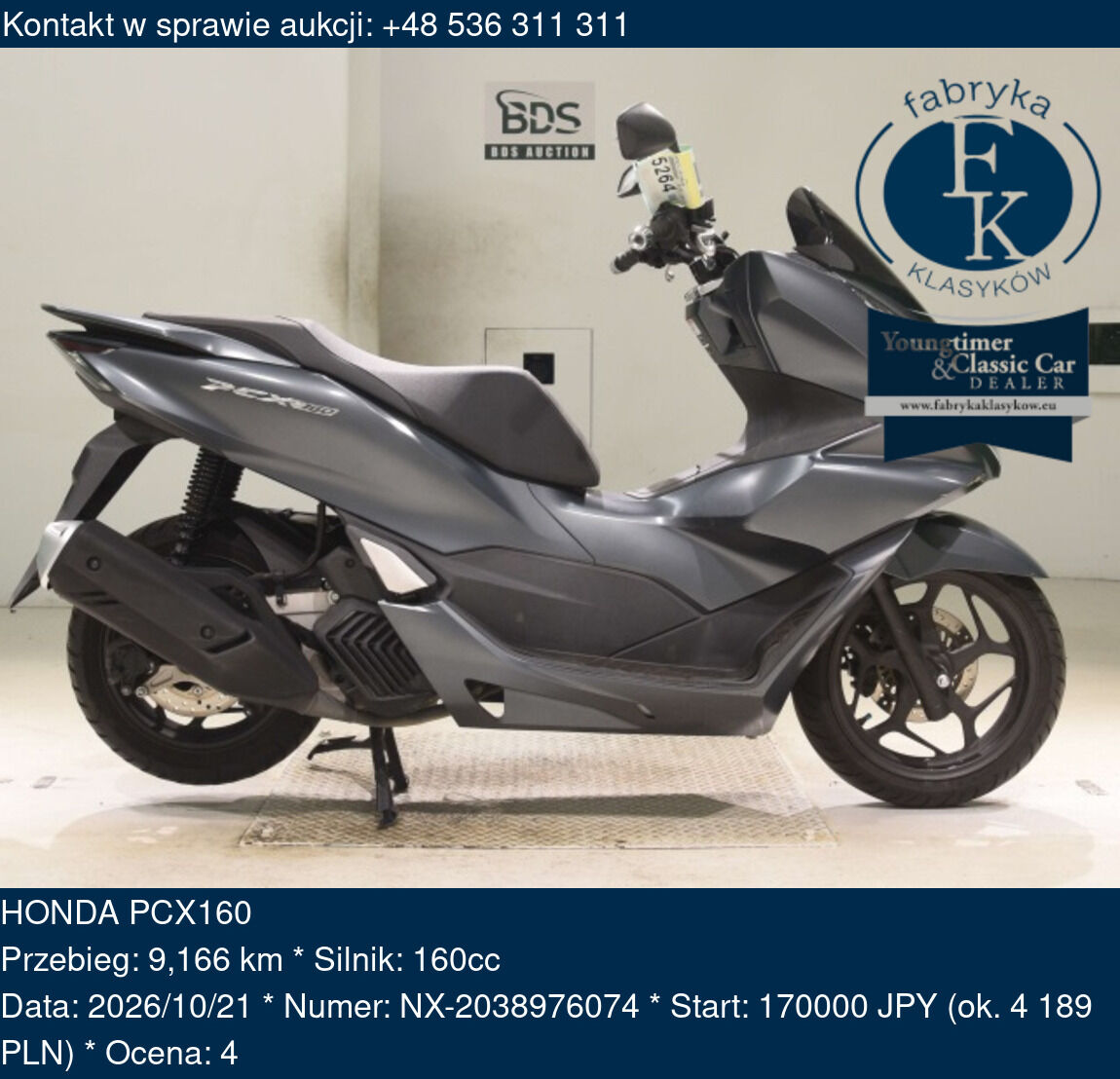 HONDA PCX160  - zdjęcie 2