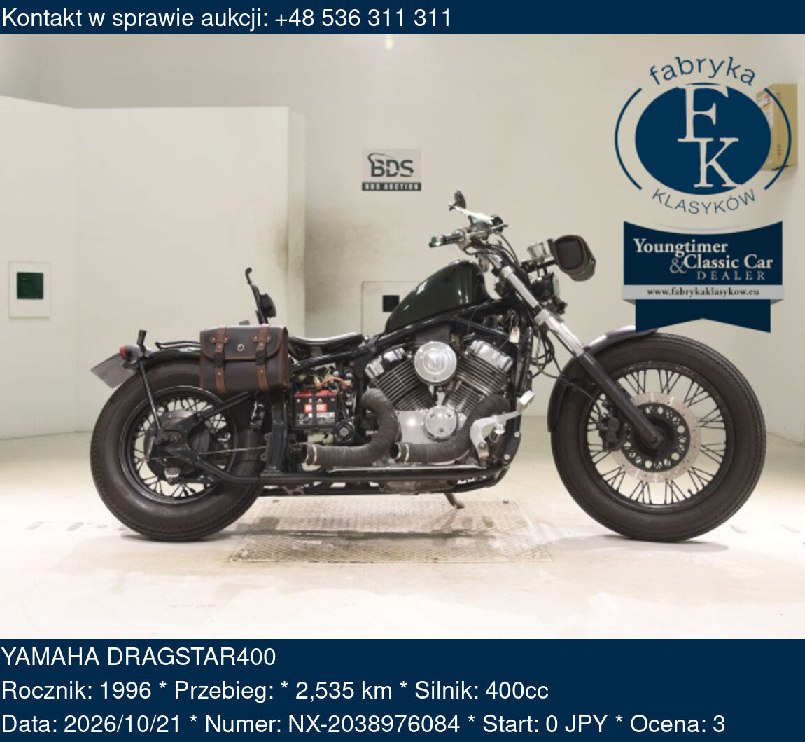 YAMAHA DRAGSTAR400 1996 - zdjęcie 2