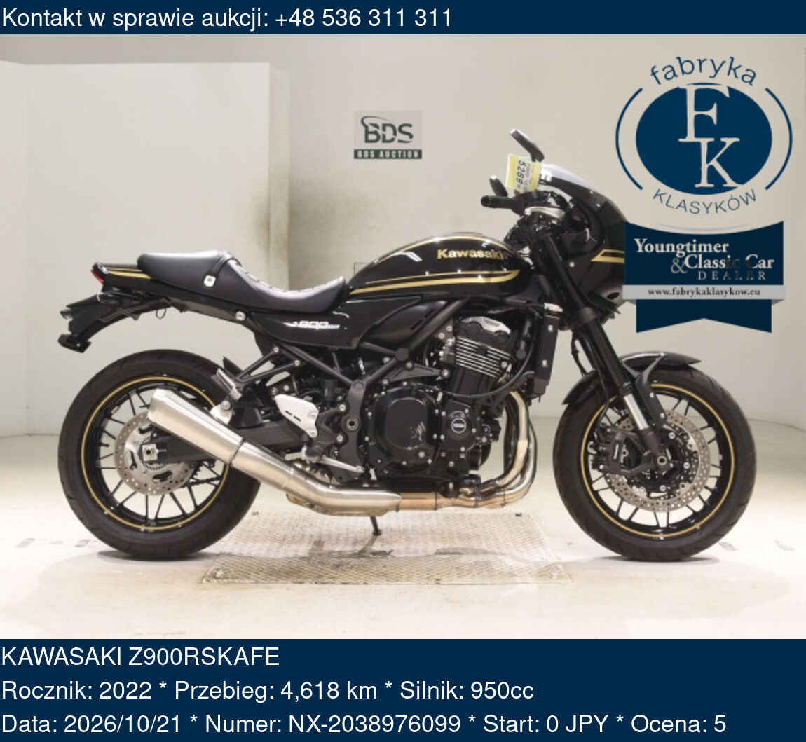 KAWASAKI Z900RSKAFE 2022 - zdjęcie 2