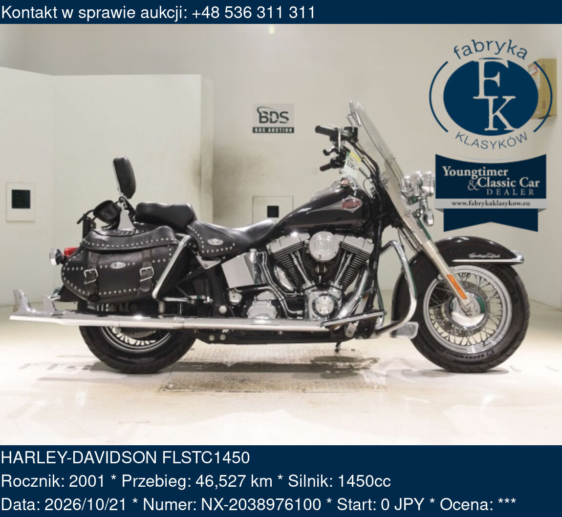 HARLEY-DAVIDSON FLSTC1450 2001 - zdjęcie 2