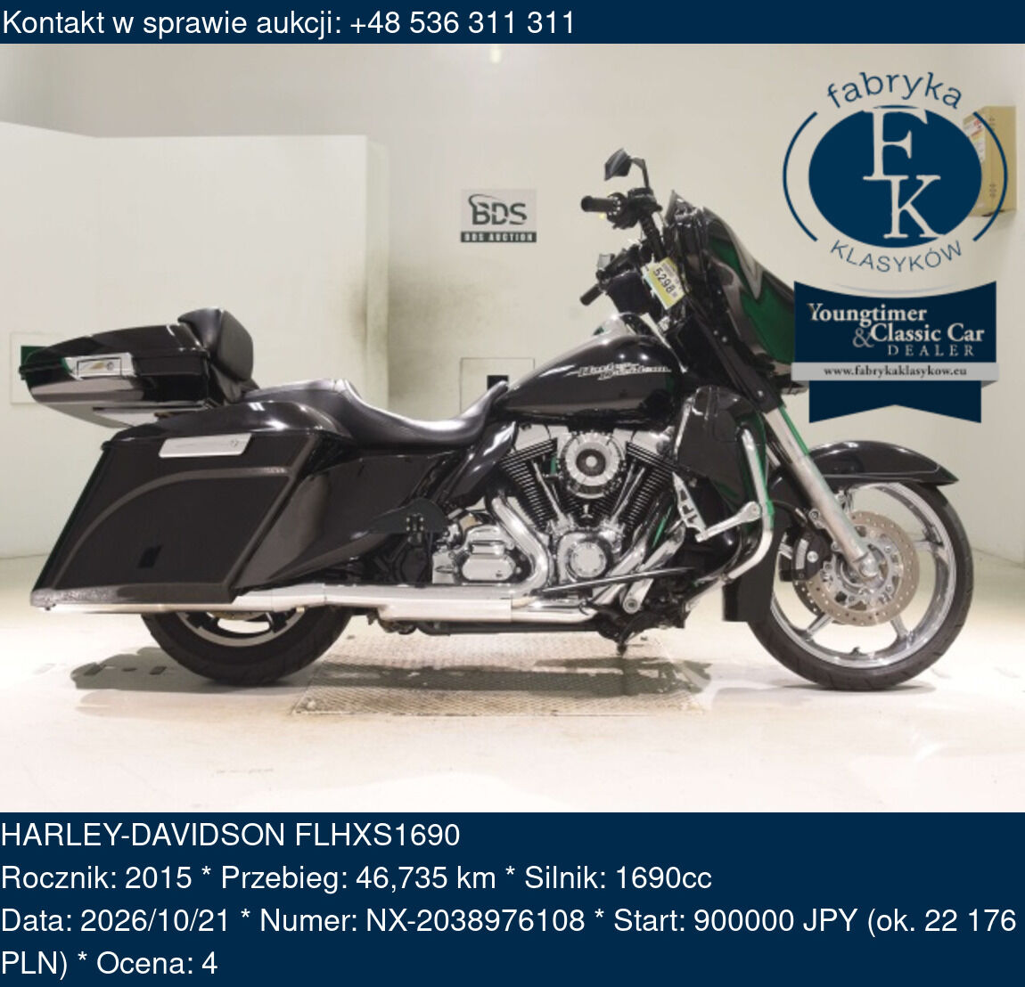 HARLEY-DAVIDSON FLHXS1690 2015 - zdjęcie 2