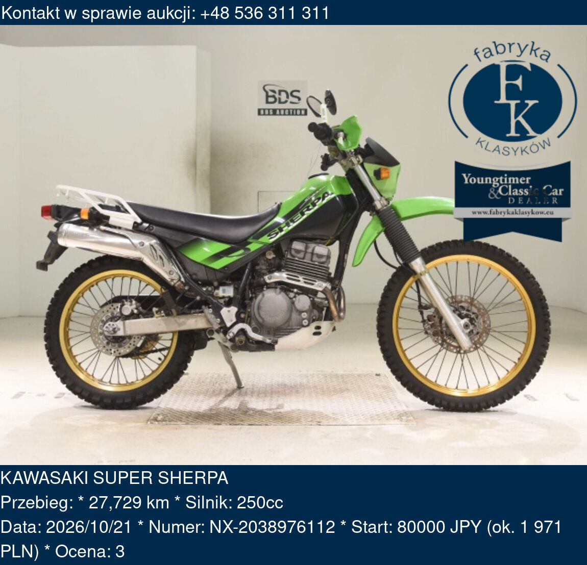 KAWASAKI SUPER SHERPA - zdjęcie 2