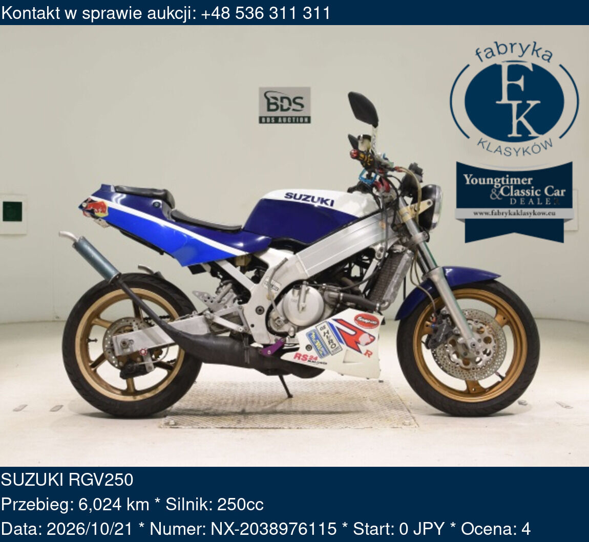 SUZUKI RGV250  - zdjęcie 2