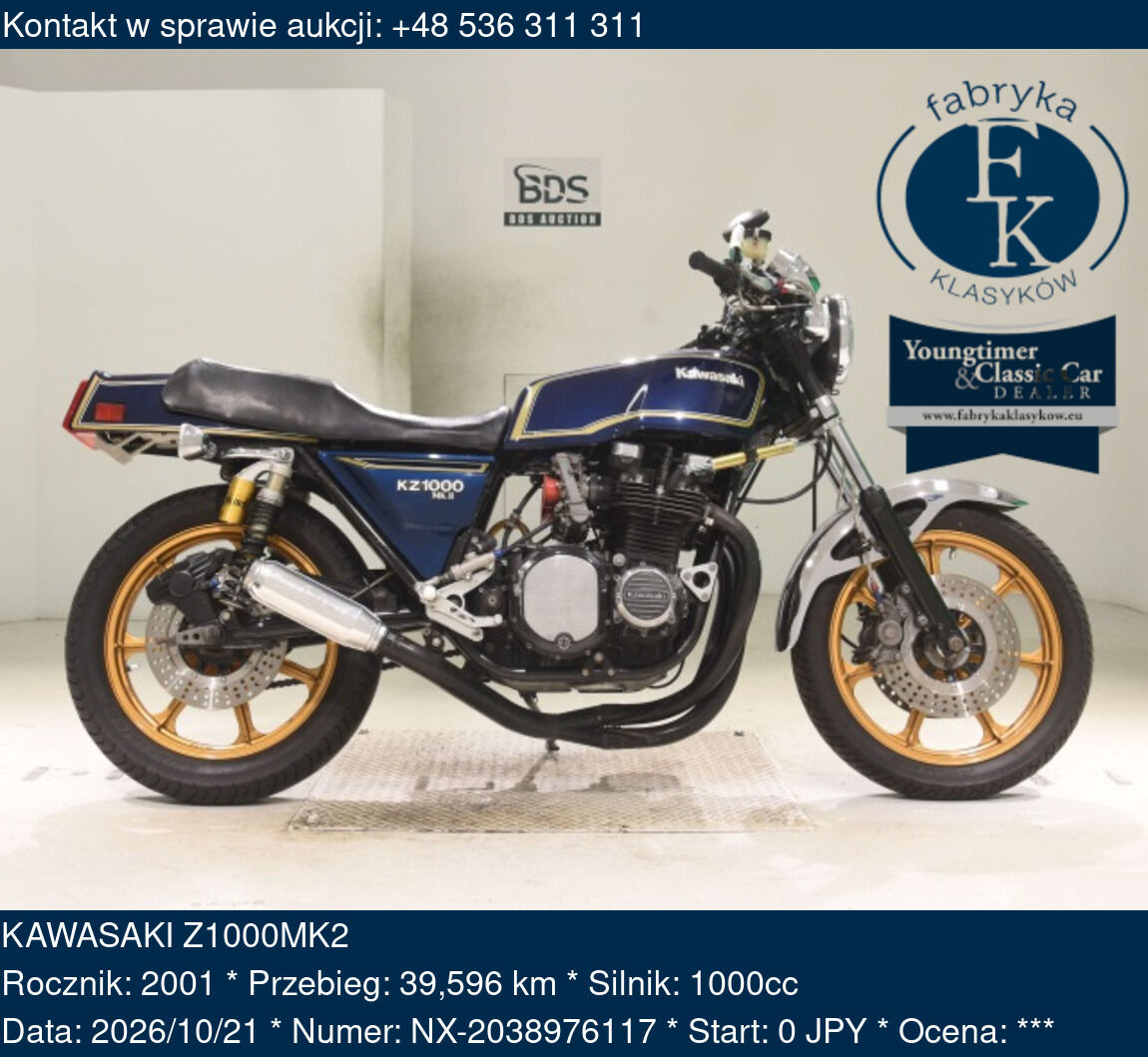 KAWASAKI Z1000MK2 2001 - zdjęcie 2