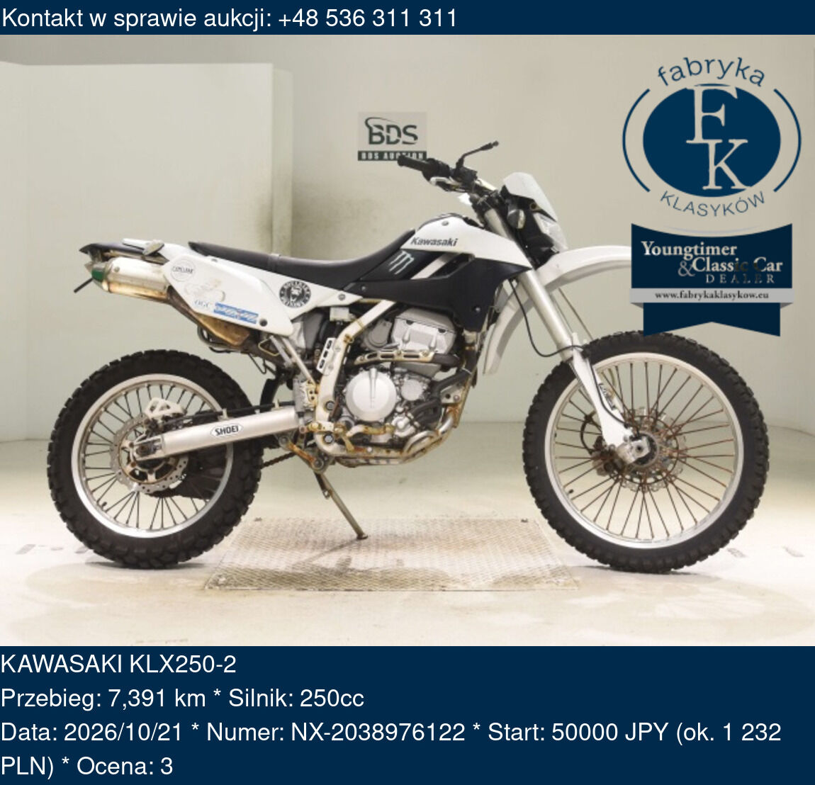 KAWASAKI KLX250-2  - zdjęcie 2