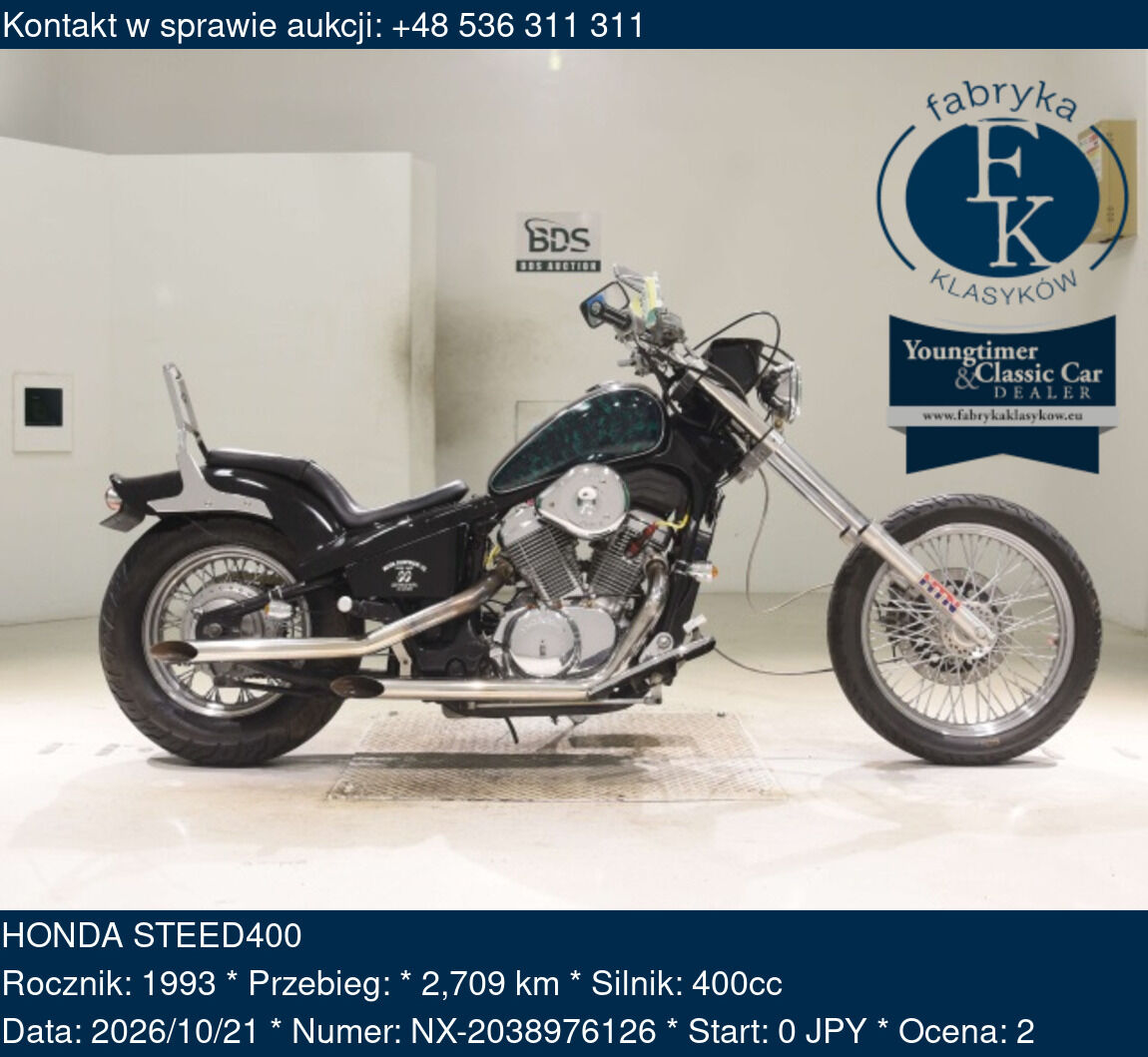 HONDA STEED400 1993 - zdjęcie 2