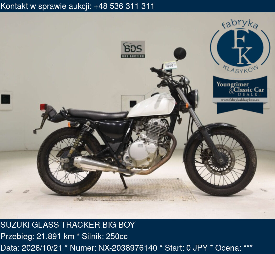 SUZUKI GLASS TRACKER BIG BOY  - zdjęcie 2