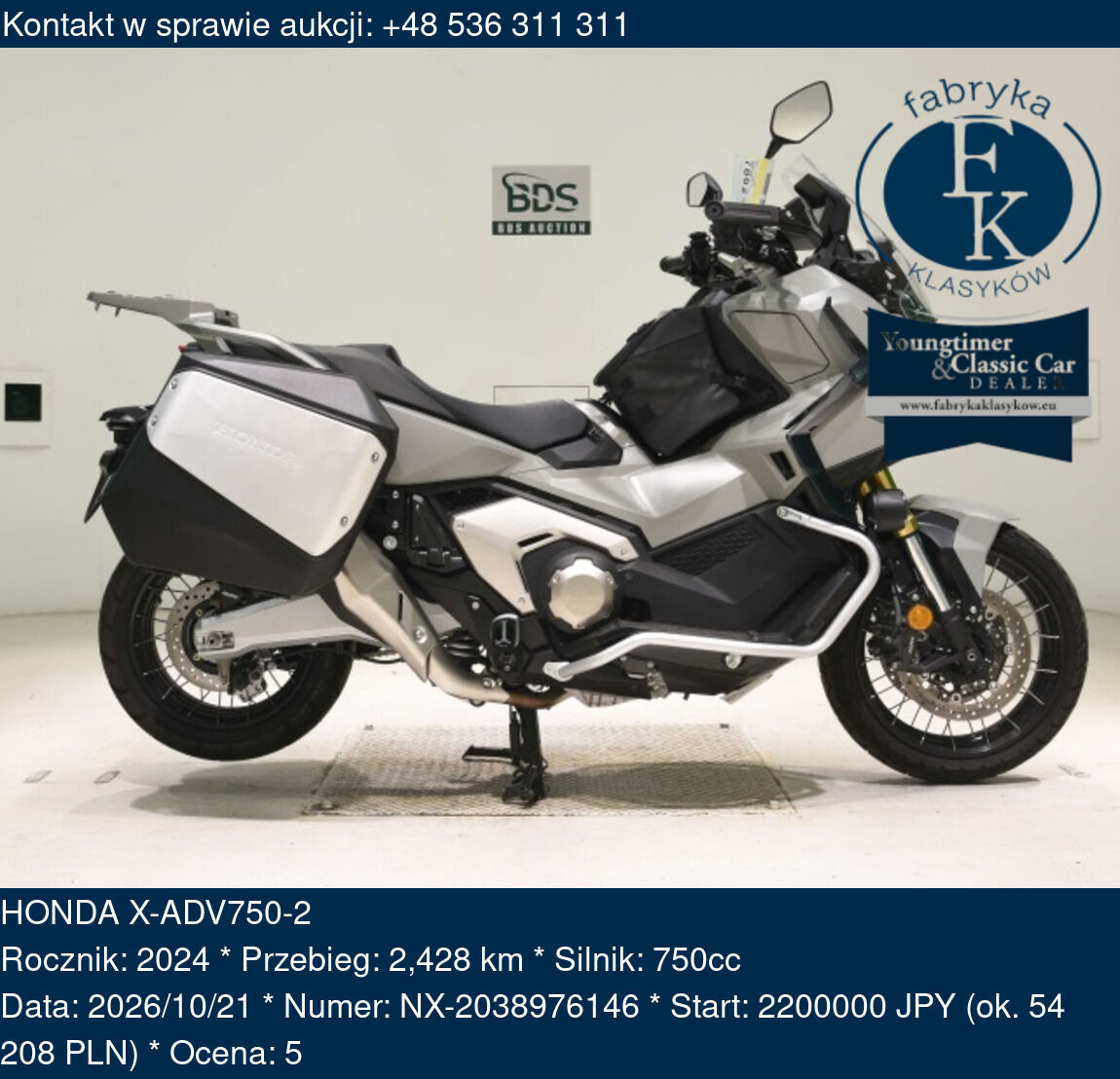 HONDA X-ADV750-2 2024 - zdjęcie 2