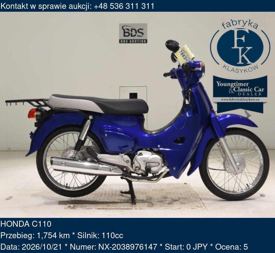 HONDA C110  - zdjęcie 2