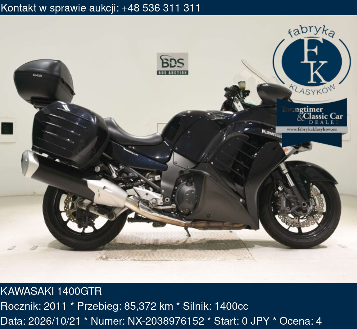 KAWASAKI 1400GTR 2011 - zdjęcie 2