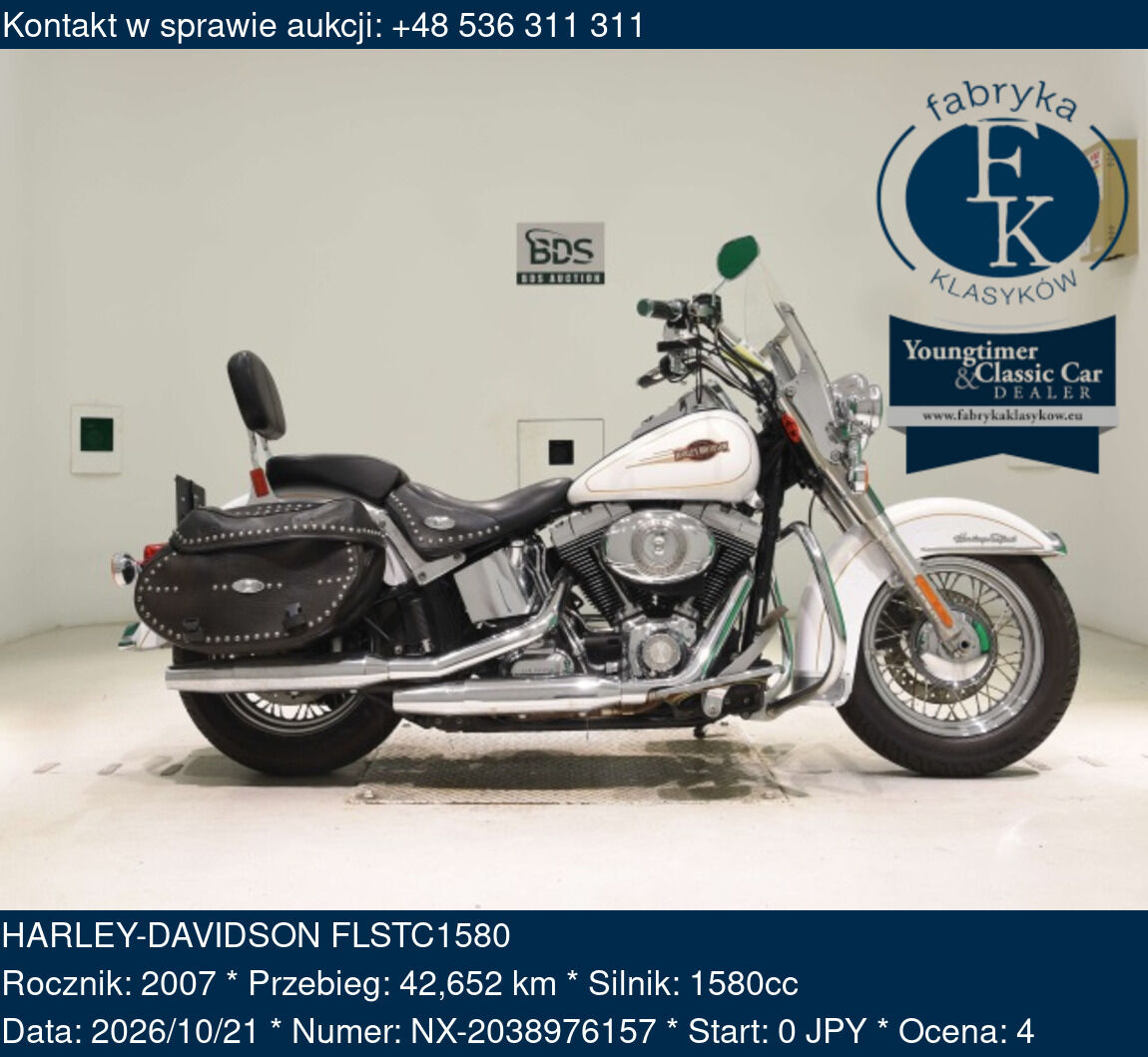 HARLEY-DAVIDSON FLSTC1580 2007 - zdjęcie 2