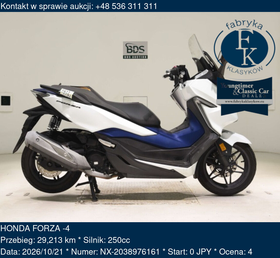HONDA FORZA -4 - zdjęcie 2
