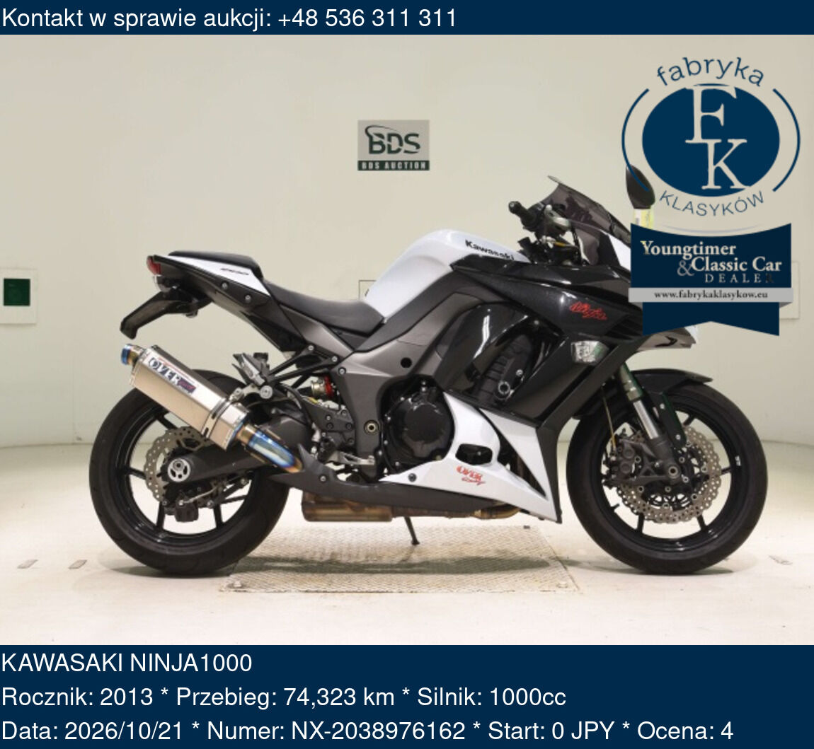 KAWASAKI NINJA1000 2013 - zdjęcie 2