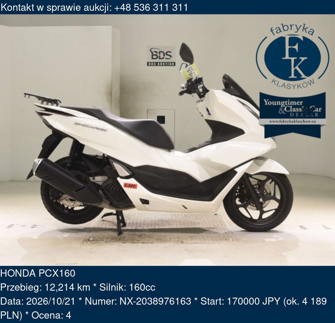 HONDA PCX160 - zdjęcie 2