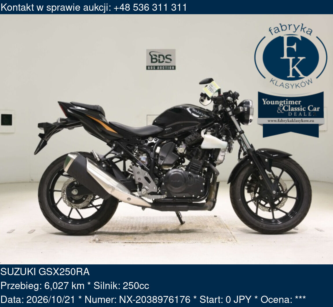 SUZUKI GSX250RA  - zdjęcie 2