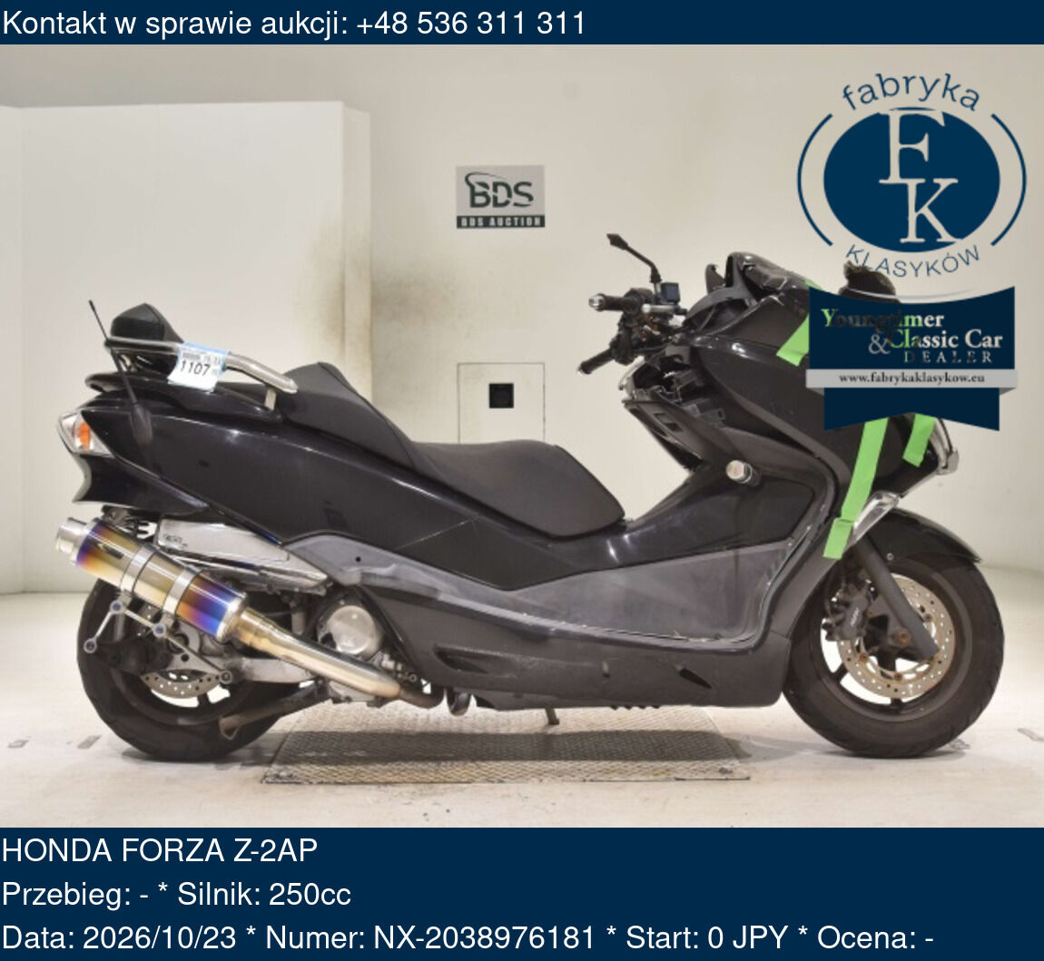 HONDA FORZA Z-2AP  - zdjęcie 2