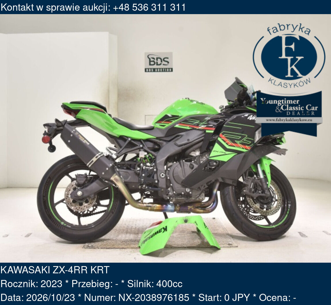 KAWASAKI ZX-4RR KRT 2023 - zdjęcie 2