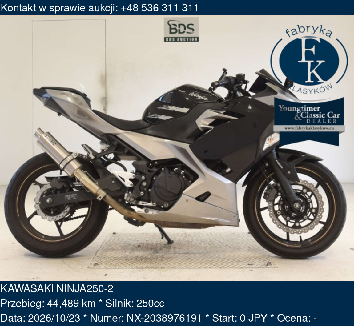 KAWASAKI NINJA250-2 - zdjęcie 2