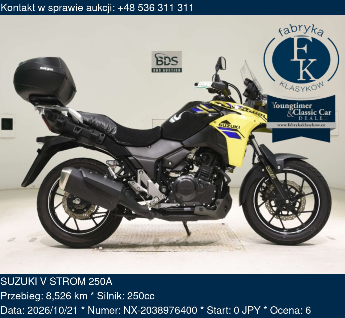 SUZUKI V STROM 250A  - zdjęcie 2